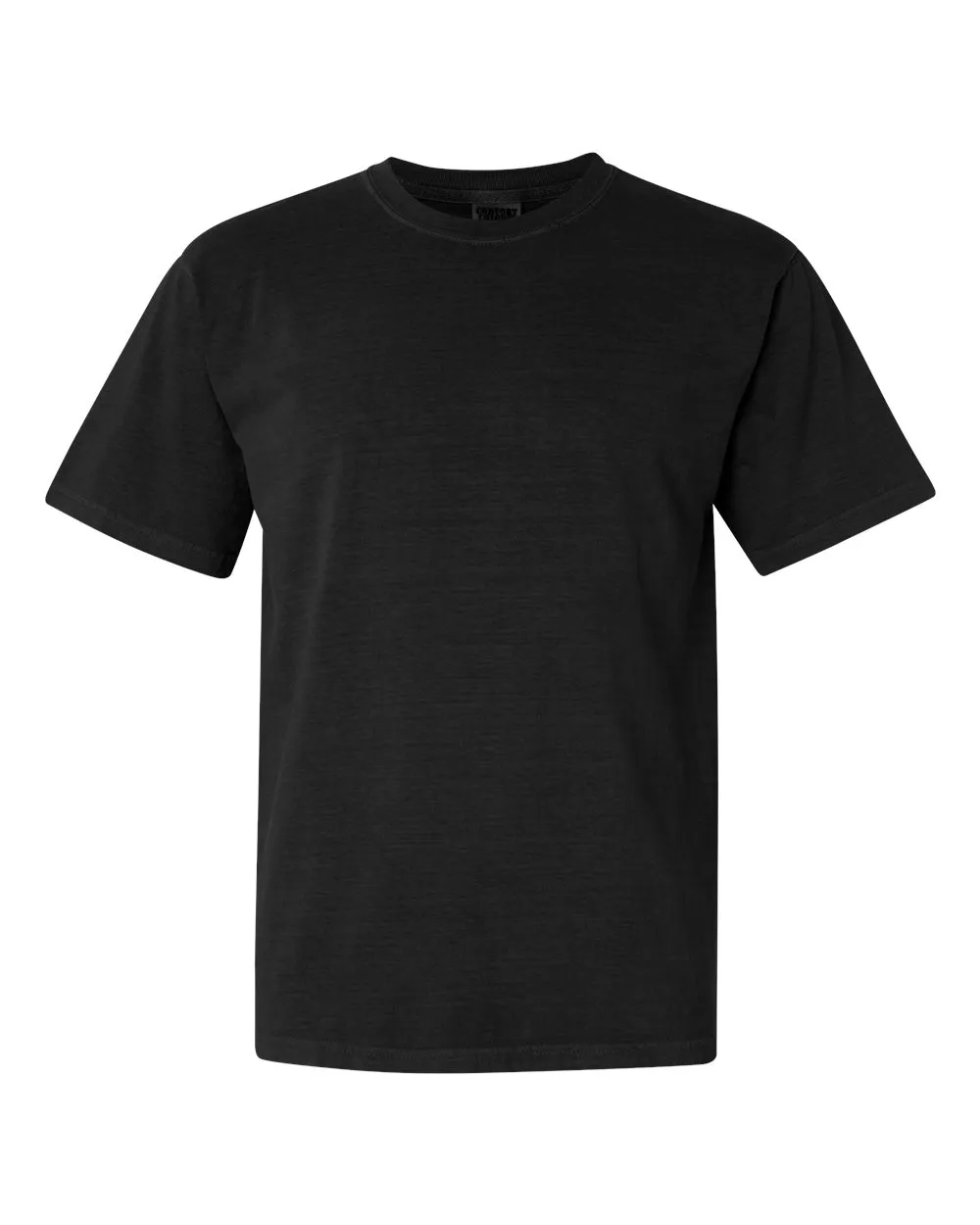 Comfort Colors 1717 garment-dyed unisex t-shirt in Black, front view