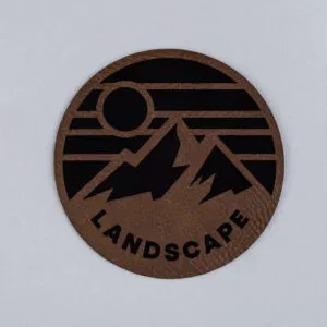 Faux Leather Patch, product photo